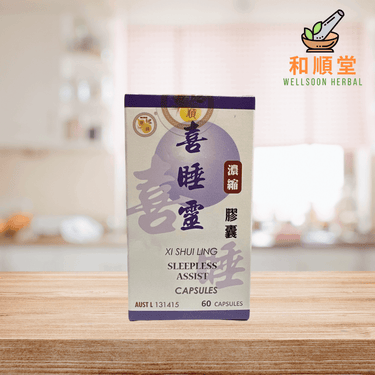 Xi Shui Ling sleepless assist bottle of 60 capsules
