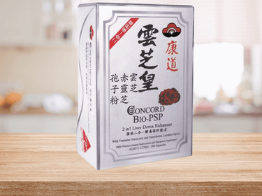 Concord Bio-PSP 2 in 1 Liver Detox Enhancer 康道雲芝皇 - Wellsoon Herbal