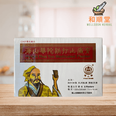 Hysan Hua Tuo medicated plaster pack of 5