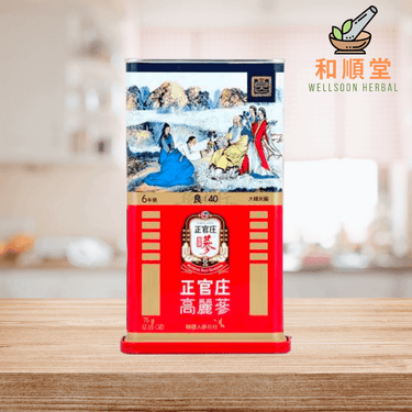 Korean Cheong-Kwan-Jang Red Ginseng Root 6 Years Old 75g 韩国红参 - Wellsoon Herbal