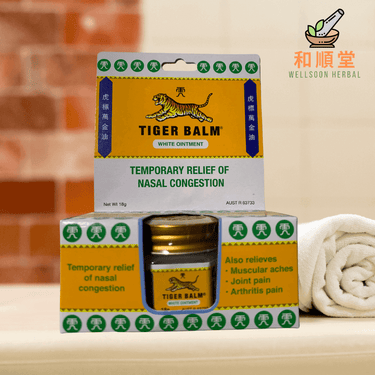 Tiger Balm White ointment 大白万金油 18g jar