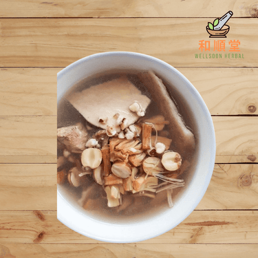 Four Herbs Soup (Si Shen Tang – 四神汤) 1包 1 packet - Wellsoon Herbal
