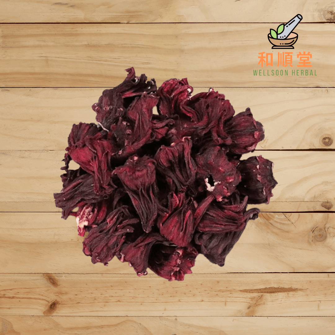 Roselle Flower Hibiscus Sabdariffa Luo Shen Hua 300g roselle-flower-hibiscus-sabdariffa-luo-shen-hua-300g